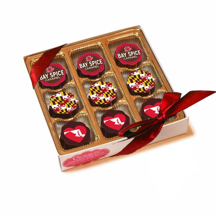 Chouquette - Wholesale Caramel - Maryland Pride - Chocolate Covered Caramels