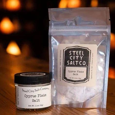 Cyprus Flake Salt for wholesale by Steel City Salt Co.