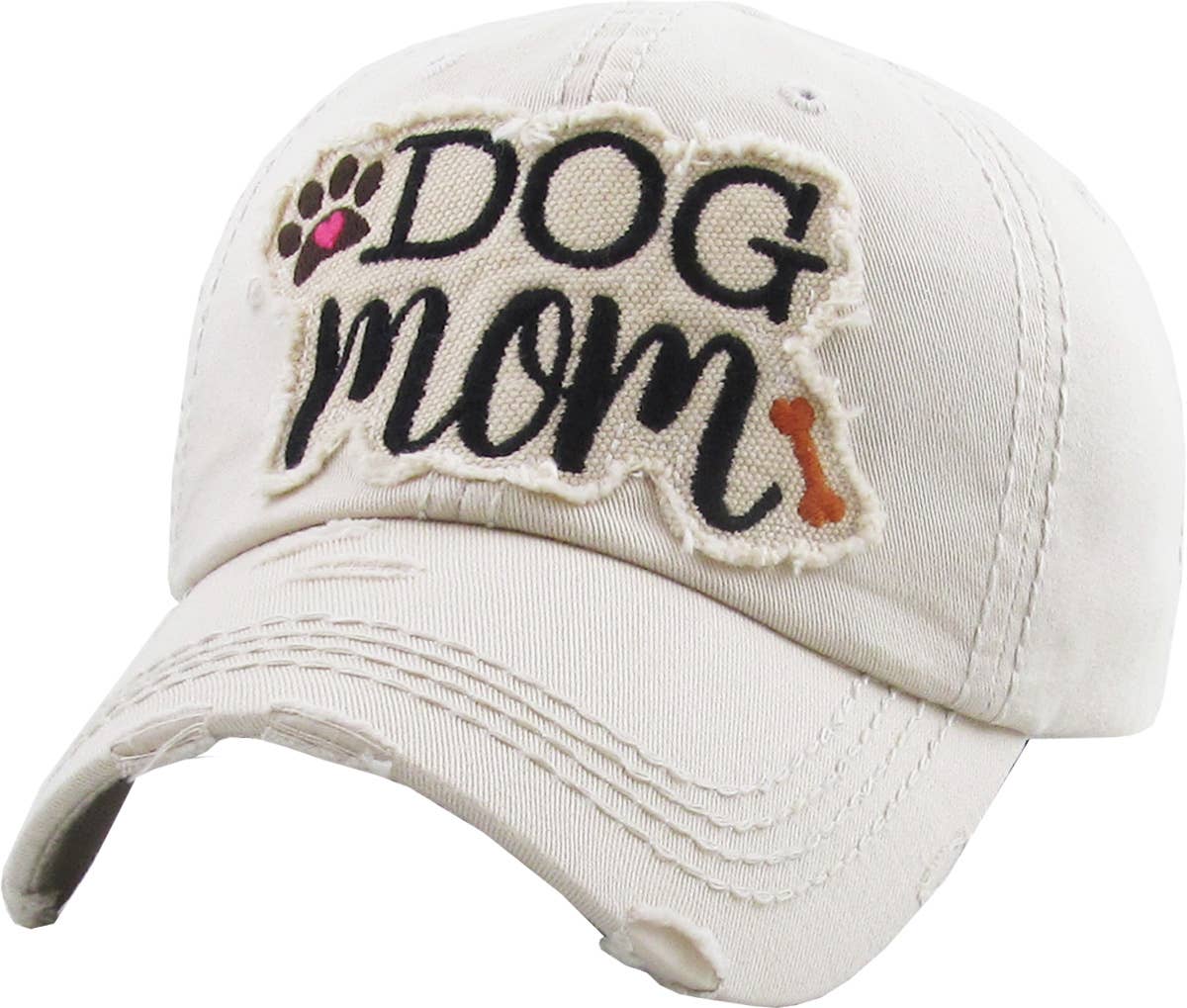 KBETHOS - Wholesale Baseball Cap - Women's - DOG MOM WASHED VINTAGE BALLCAP47