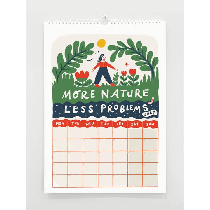 Jade Fisher - Wholesale Calendar - Tips For A Good Year 2026 Wall Calendar- Wellness+Positivity5