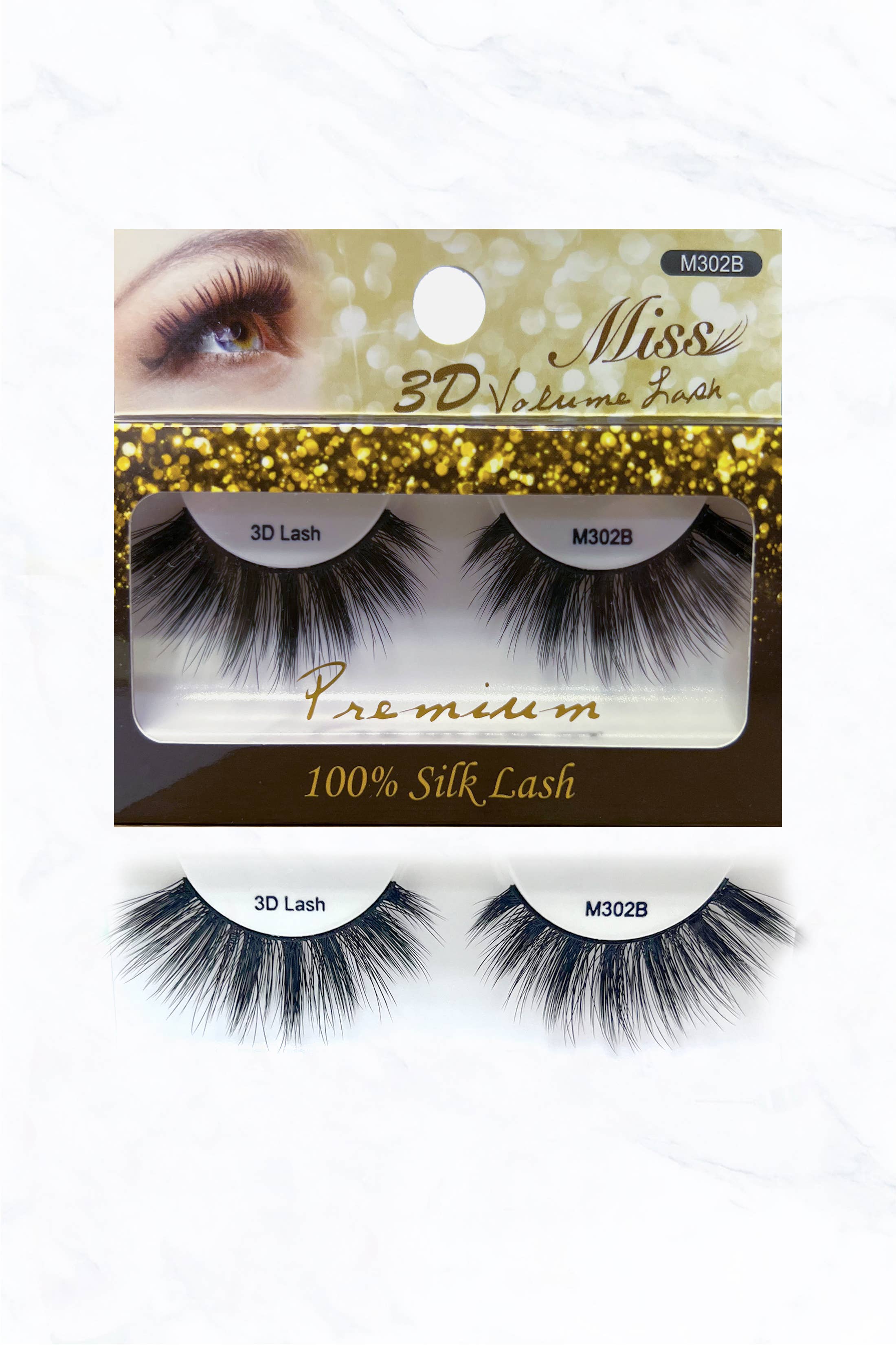 Suzie Q USA - Wholesale False/Fake Eyelashes - Miss 3D Volume Lash 224ELM-37