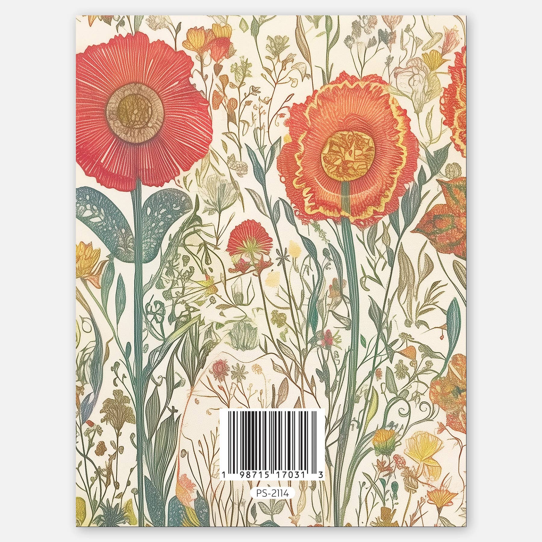 Paper Slam - Wholesale Everyday Greeting Card - Floral Feline - A2 greeting card1