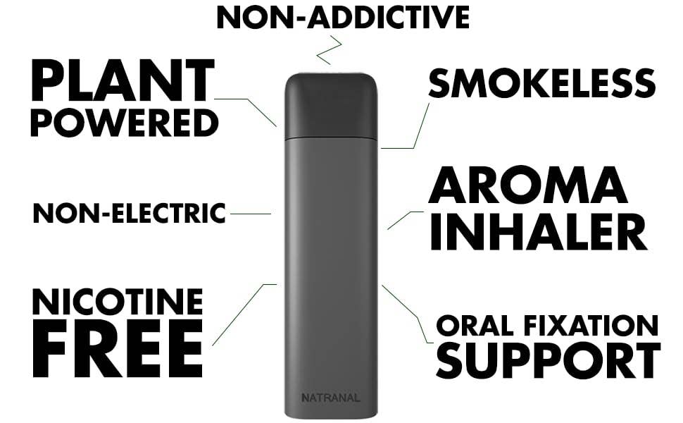 Natranal - Wholesale Aromatherapy Inhaler - Natranal Breathwork Puffer for Oral Fixation Peppermint1