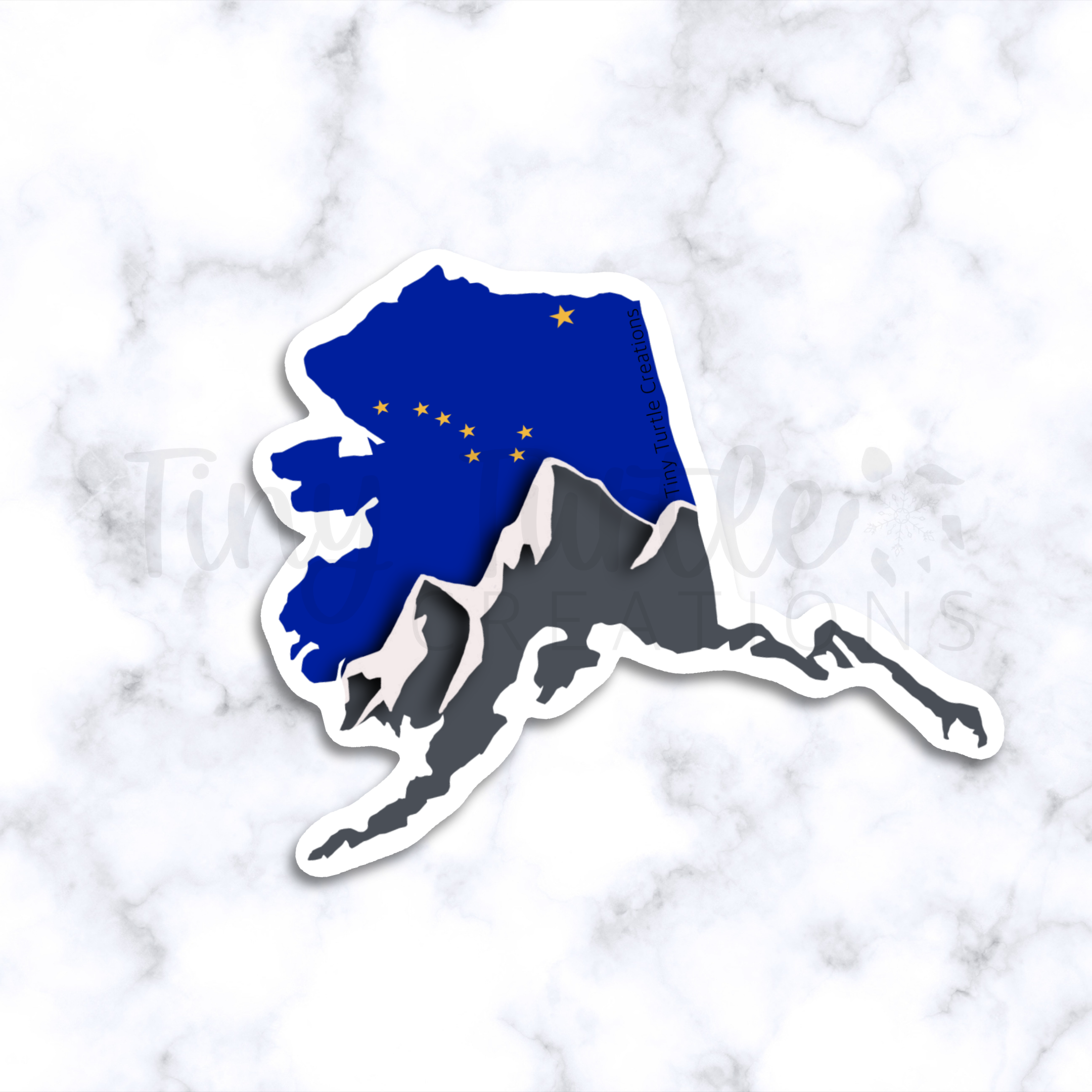 Tiny Turtle Creations - Wholesale Sticker - Alaska Big Dipper Sticker - Large0