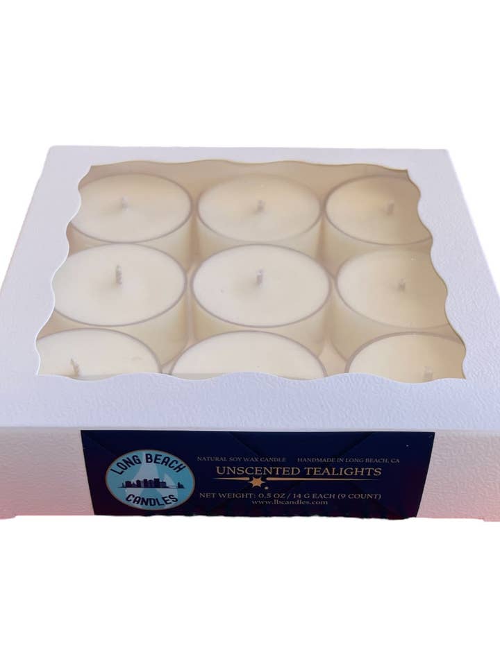 Velas candelitas sin perfume de soja para venta al por mayor de Long Beach Candles