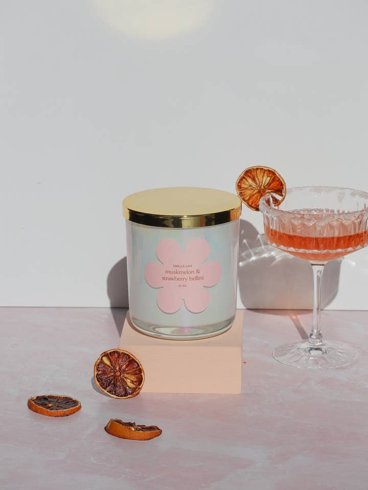 Muskmelon & Strawberry Bellini for wholesale by Love, Whit LLC