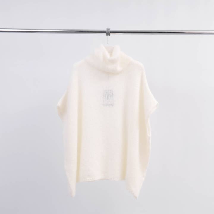 Cecile Wang - Wholesale Knit Sweater - Women's - MCL23100 mohair turtleneck sweater