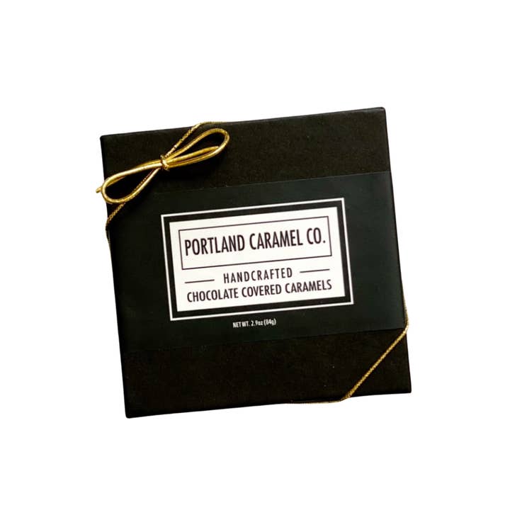 Portland Caramel Company - Wholesale Chocolate Covered Sweets - Dark Chocolate-Covered Caramels