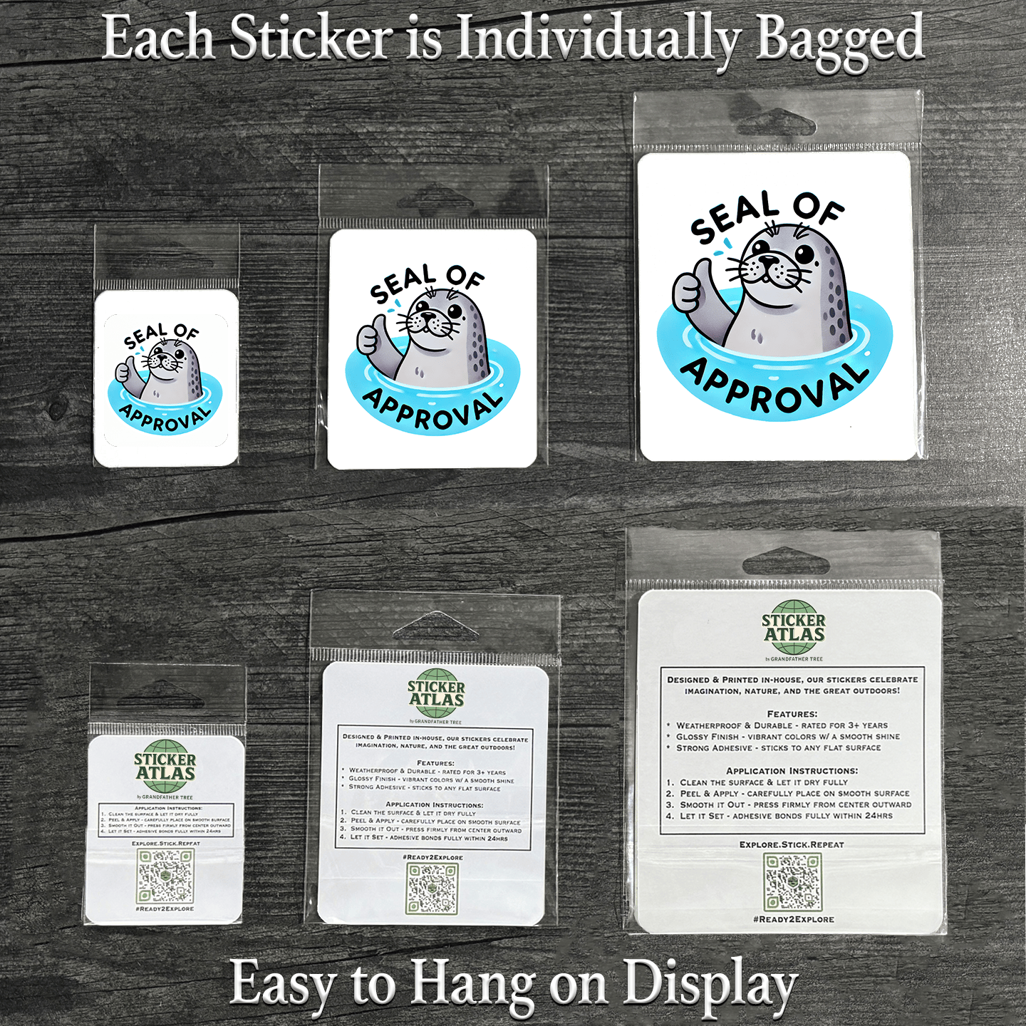 Sticker Atlas - Wholesale Sticker - Seal Of Approval Sticker1