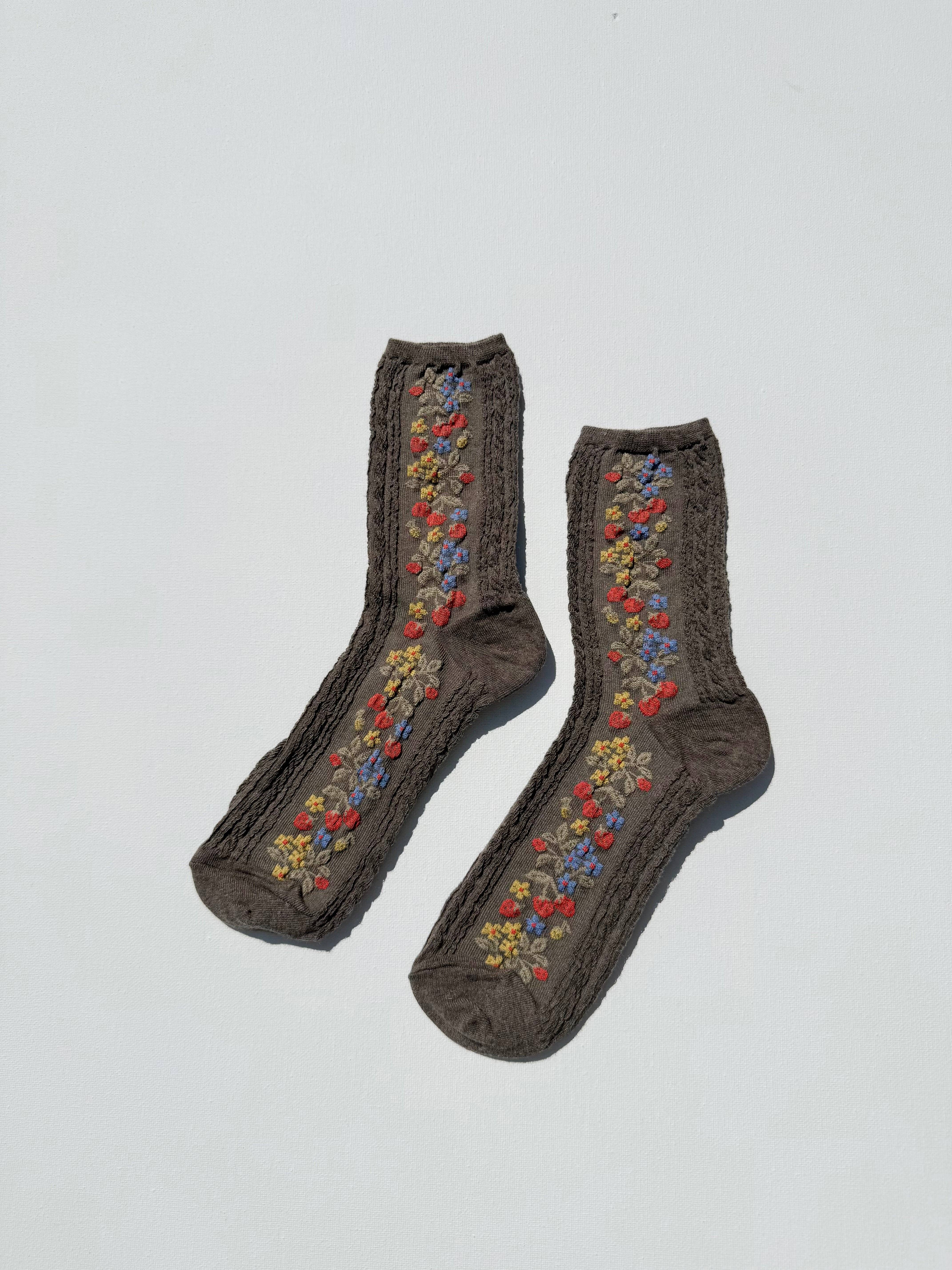 Billy Bamboo – Großhandel Socken – Damen – WILDER ERDBEEREN SOCKEN16