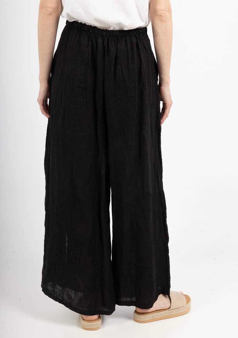 la maison des fibres naturelles – Engroshandel Bukser - Dame – Knapbukser med lige ben 9320 100%LIN24