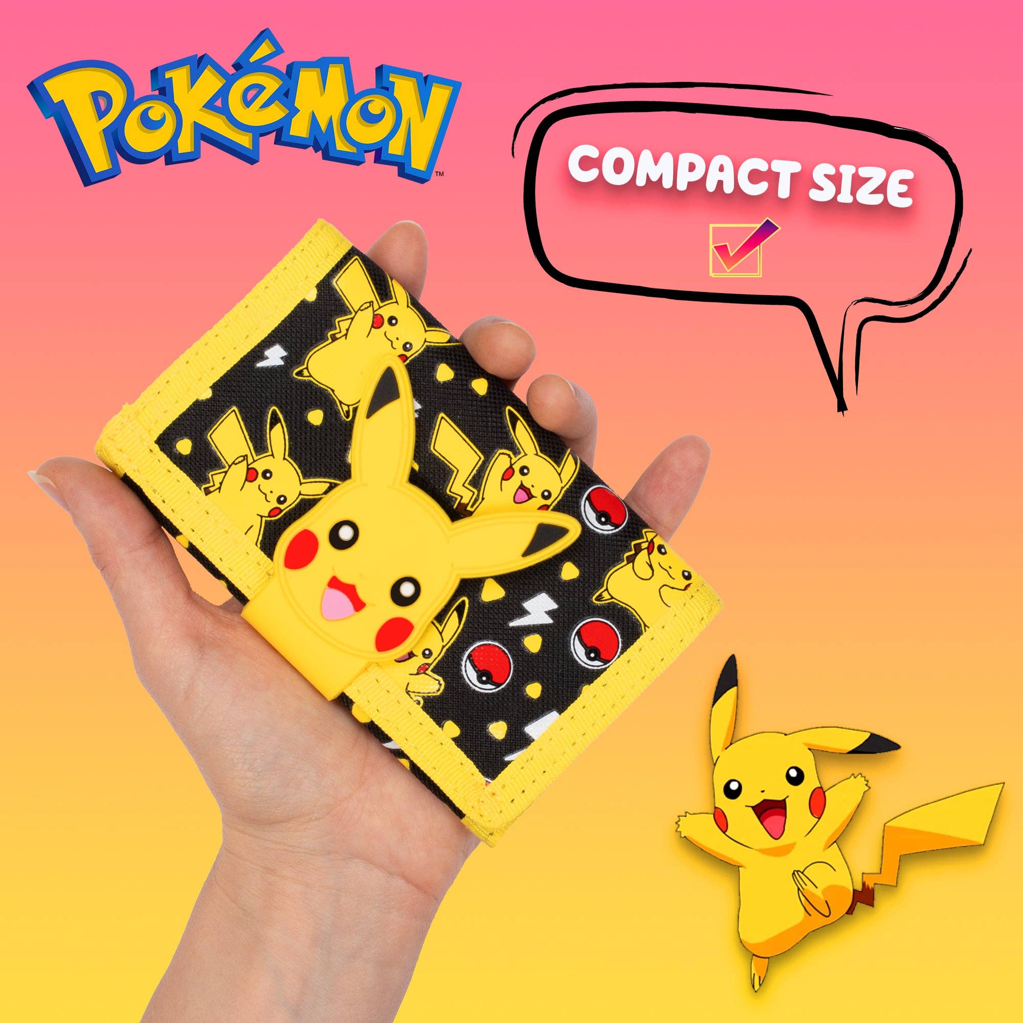 Fringoo Group Ltd – wholesale Wallet – Child – Pikachu Wallet6