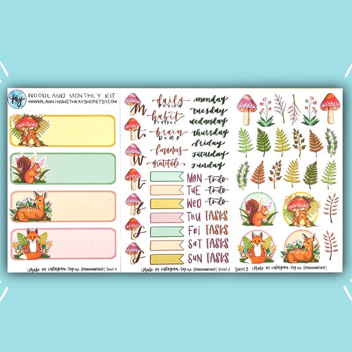 Maandelijks bospakket voor wholesale door Planning With Kay