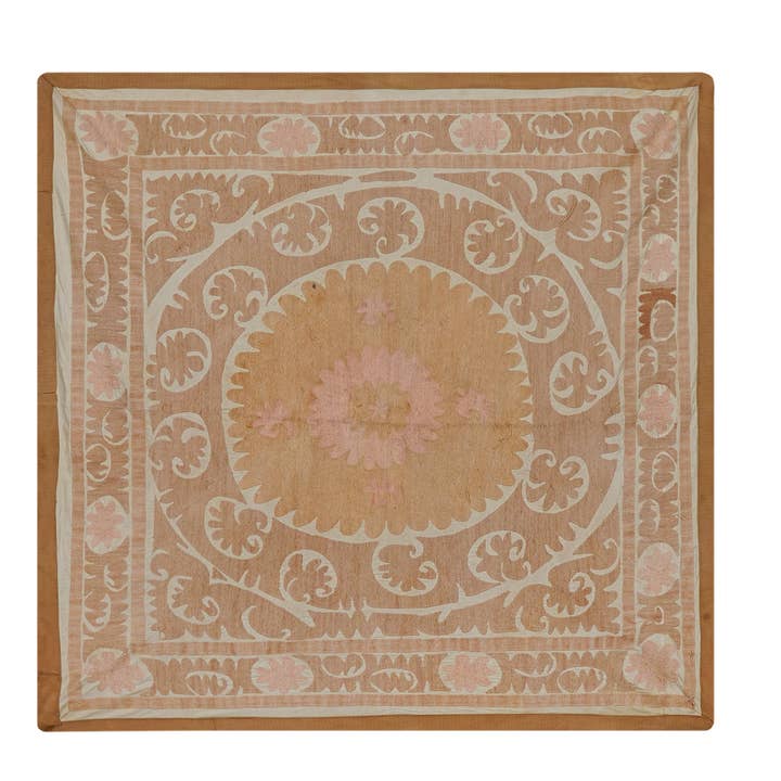 Suzani Tapestry - Tovaglia uzbeka sbiadita - Ricamo tribale per la vendita all'ingrosso da parte di Vintage Pillows Store