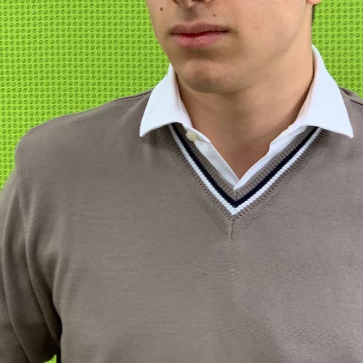 ”SLOW” BEIGE LÅNGÄRMAD REN BOMULLSTRÖJA TORSK 288-289-290-291 för wholesale av C.C.&Co.Srl