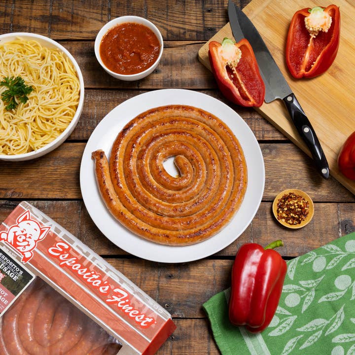 Esposito's Sausage - Wholesale Sausage - 5lb Chicken Hot Italian Sausage