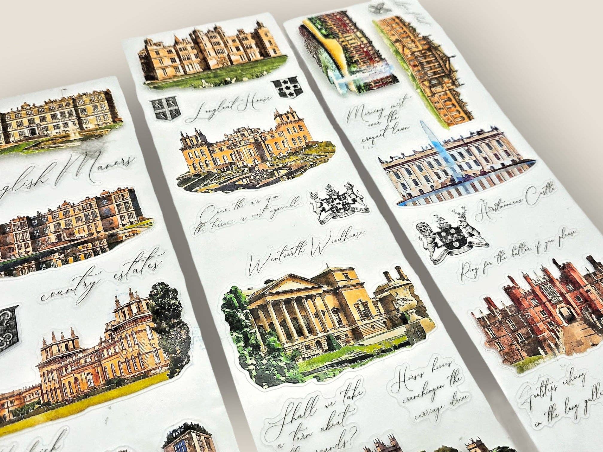 CoraCreaCrafts - Wholesale Washi Tape - English Estates Transparent Tape (XL)5