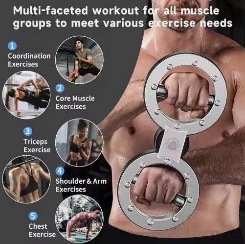 VIGOR - Vente Équipement de fitness - Équipement d'entraînement pour bras rotateur brûlant tournant 12 livres bras9