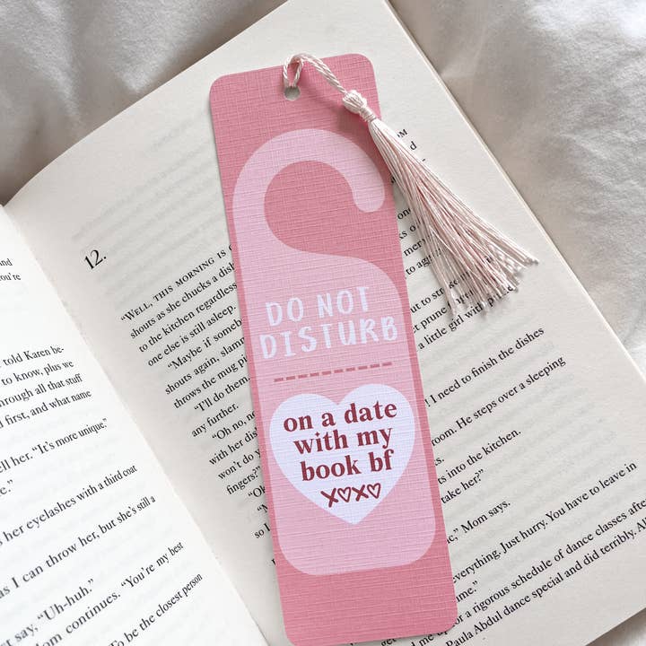 Fleurs on Sunday - Wholesale Bookmark - Do Not Disturb Bookmark Series | Cute Romantic Bookmarks6