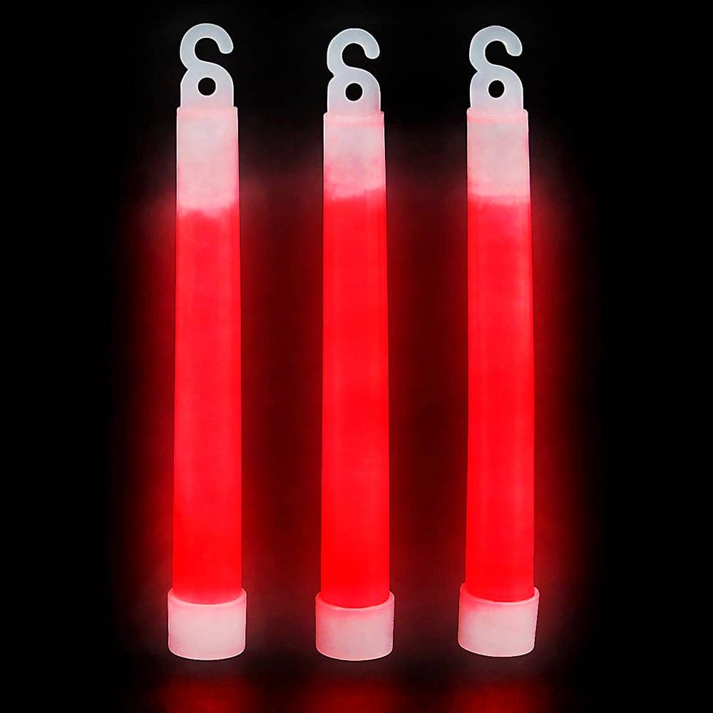 La Luna Bella - Toys - Wholesale Light-Up Toy - Kids & Baby - 6" RED GLOW STICK LLB Light-up Toys0