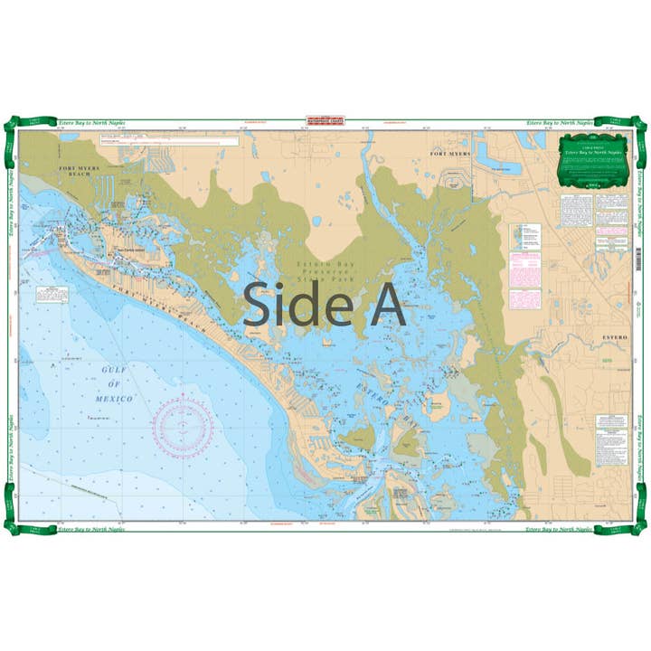 Estero Bay à North Naples 20E pour la vente par Waterproof Charts