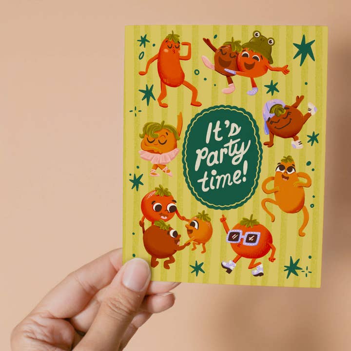 Wallflower Studio Co. - Wholesale Birthday Card - It's Party Time Birthday Card3