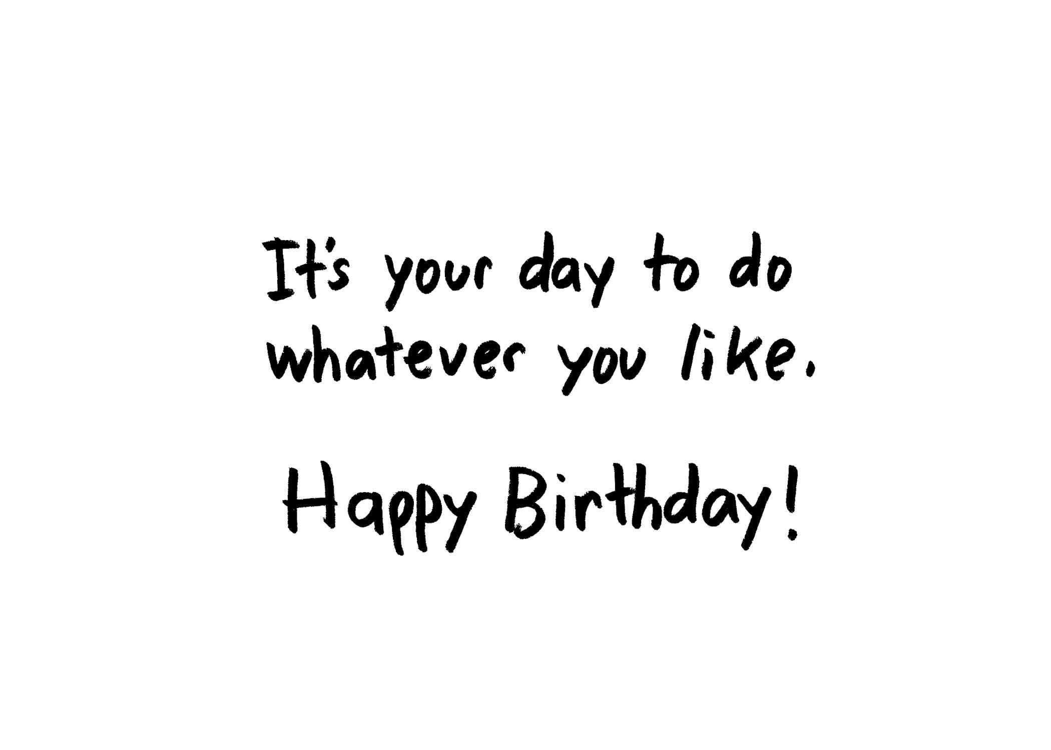 Alli Arnold - Vente Cartes d'anniversaire - Carte d'anniversaire « Stay Home and Watch TV »1