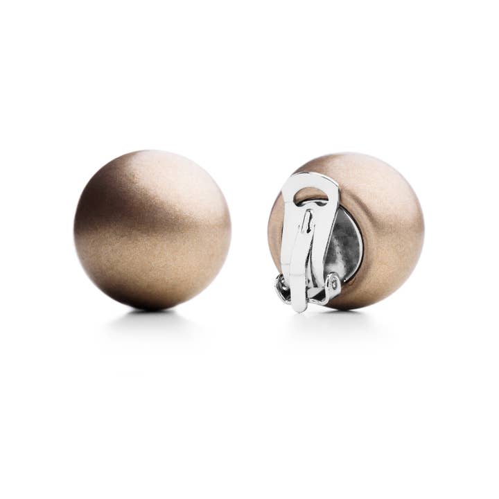 Mirta Accessori Moda - Wholesale Clip-On Earrings - Metal Ball Clip Earrings 100% Made in Italy7