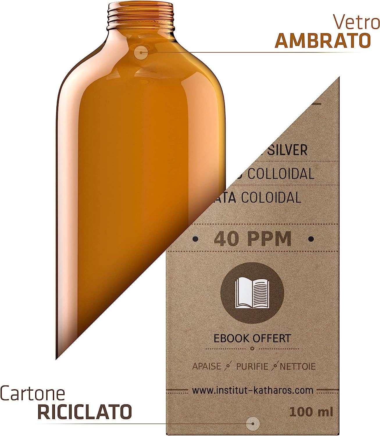 Institut Katharos – wholesale Oral supplement/vitamin – Colloidal Silver Spray 30 ml 40 PPM8