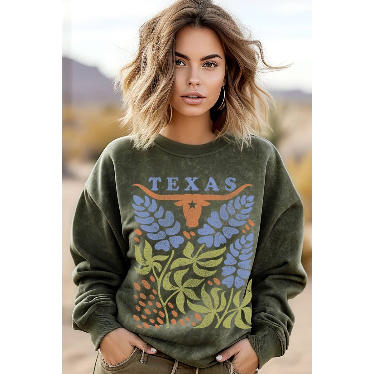 HRTandLUV - Wholesale Sweatshirt - Women's - TEXAS MINERAL GRAPHIC SWEATWHIRTS5