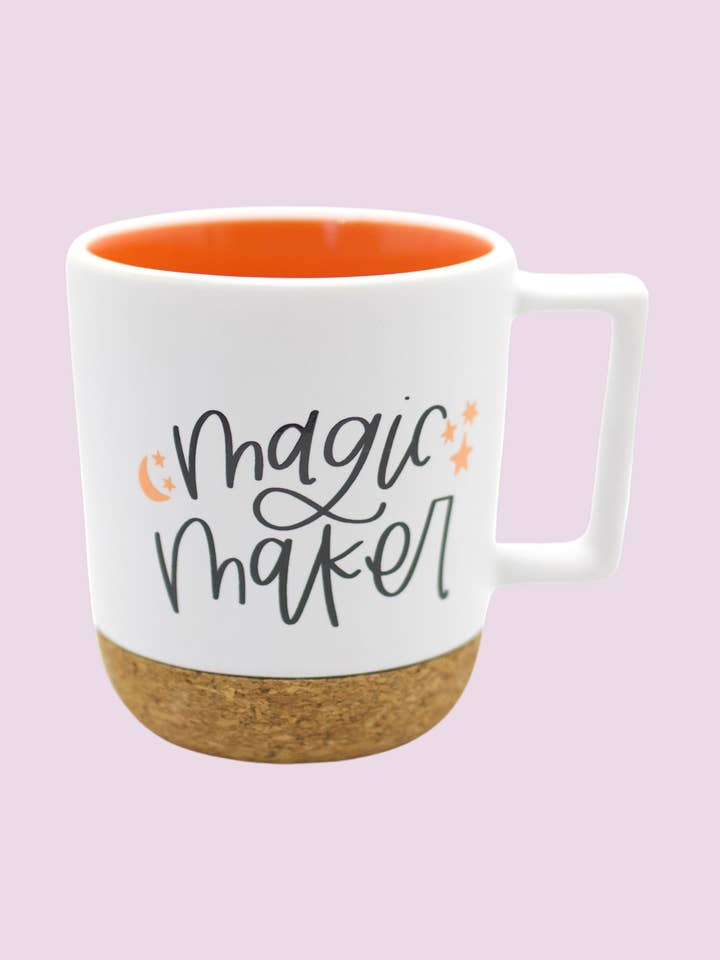 Tazza di Halloween Magic Maker con base in sughero: 12 oz per la vendita all'ingrosso da parte di Chalkfulloflove