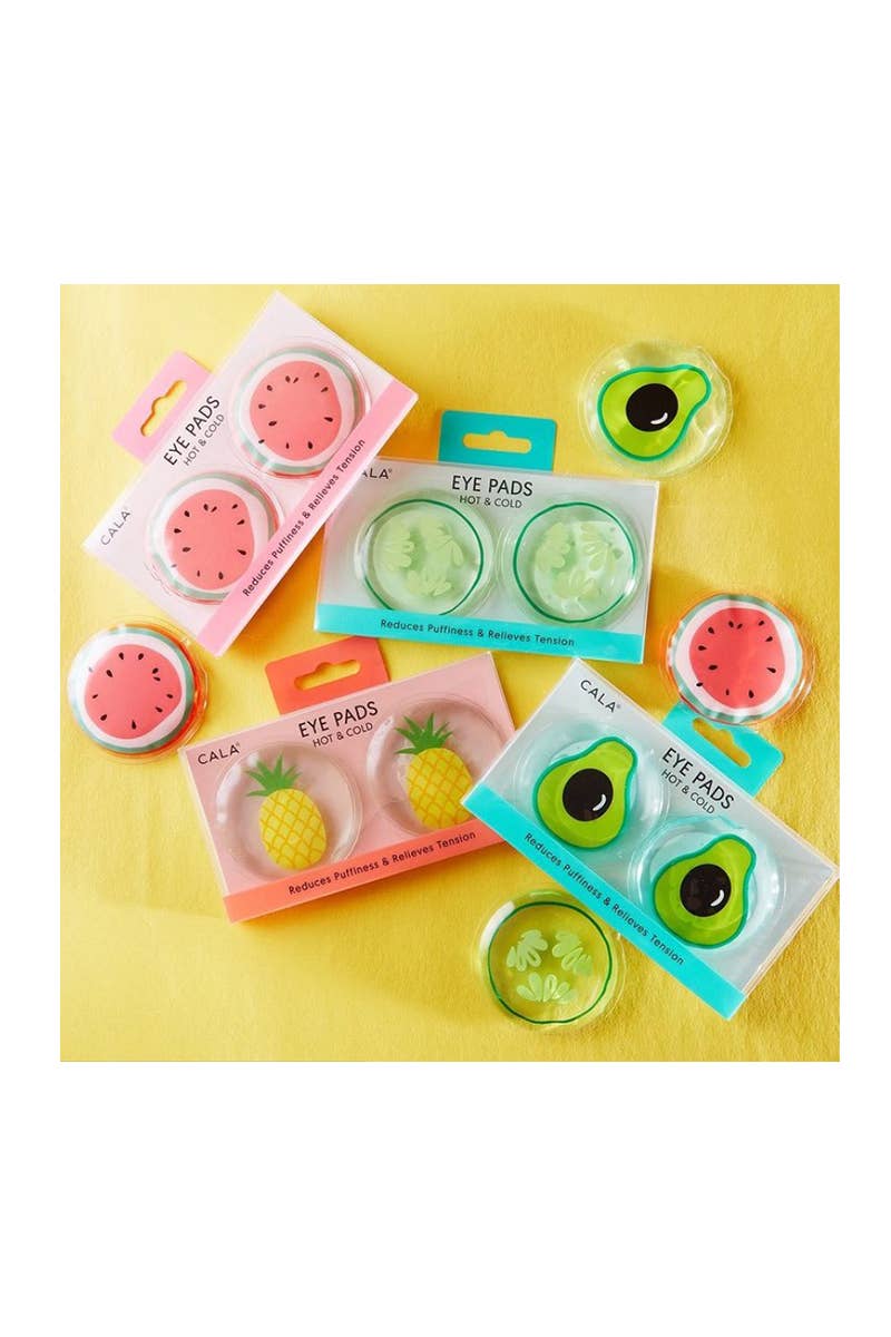 PINEAPPLE Beauty - Wholesale Eye Treatment Mask - CALA 69161 Cucumber Hot & Cold Eye Pads - 12Set1