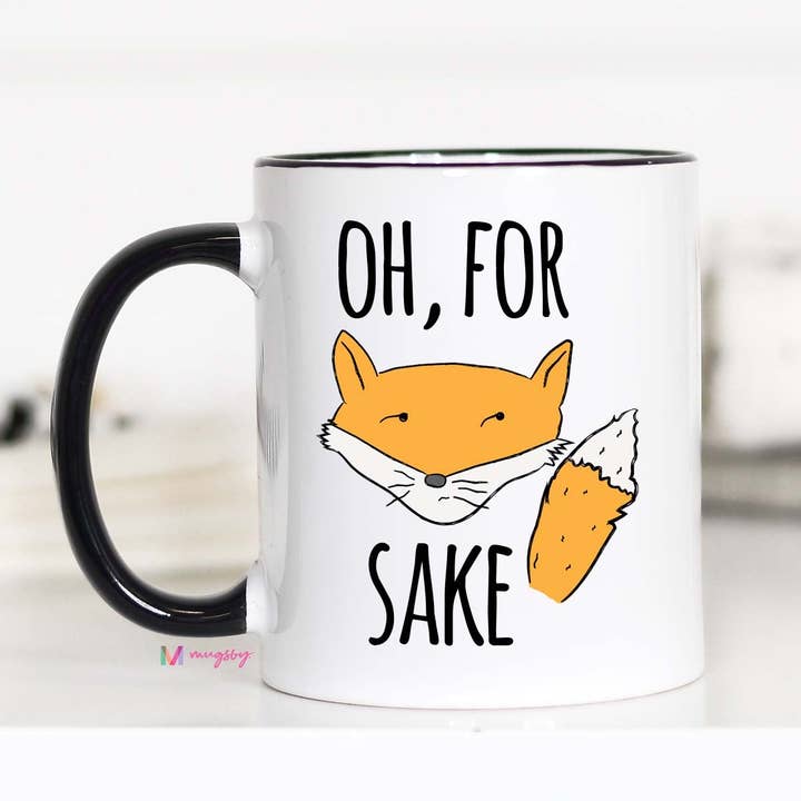 Mugsby - Wholesale Coffee Mug - Oh For Fox Sake Mug