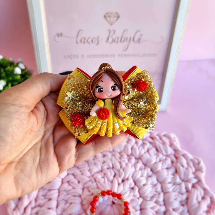 Princess box strikje voor wholesale door Laços e acessórios BabyGi