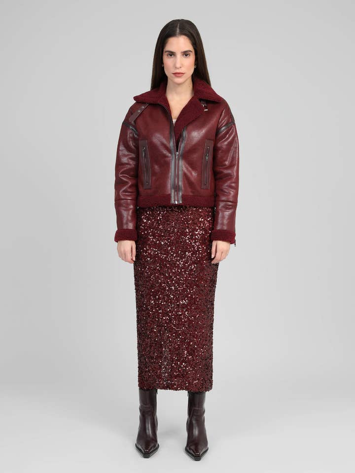An'ge - Wholesale Jacket - Women's - CALLAO JACKET wine3