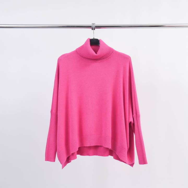 Cecile Wang - Wholesale Knit Sweater - Women's - DSY9238 oversized turtleneck sweater