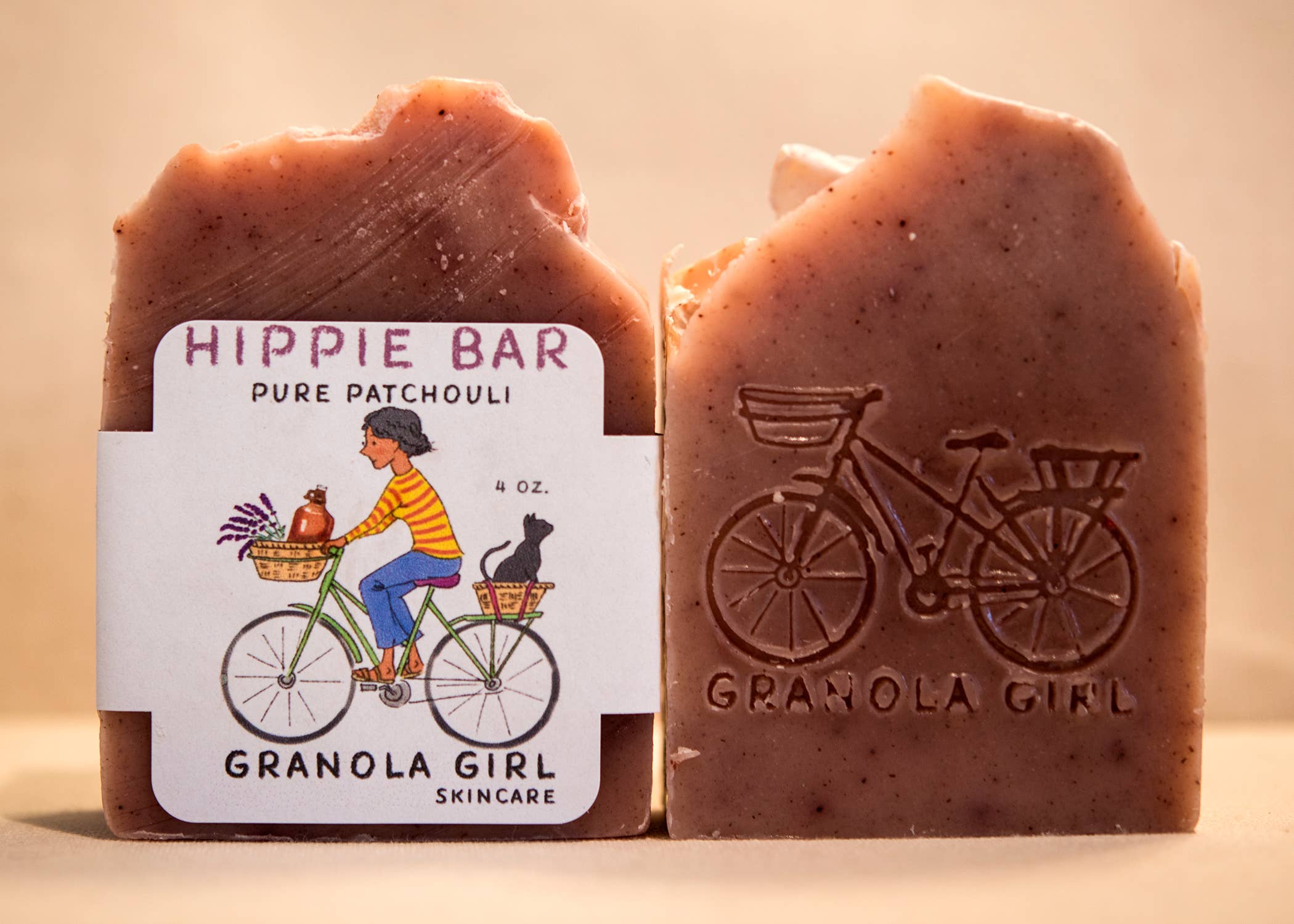 Granola Girl Skincare - Wholesale Bar Soap - Hippie Bar Soap- Pure Patchouli.2