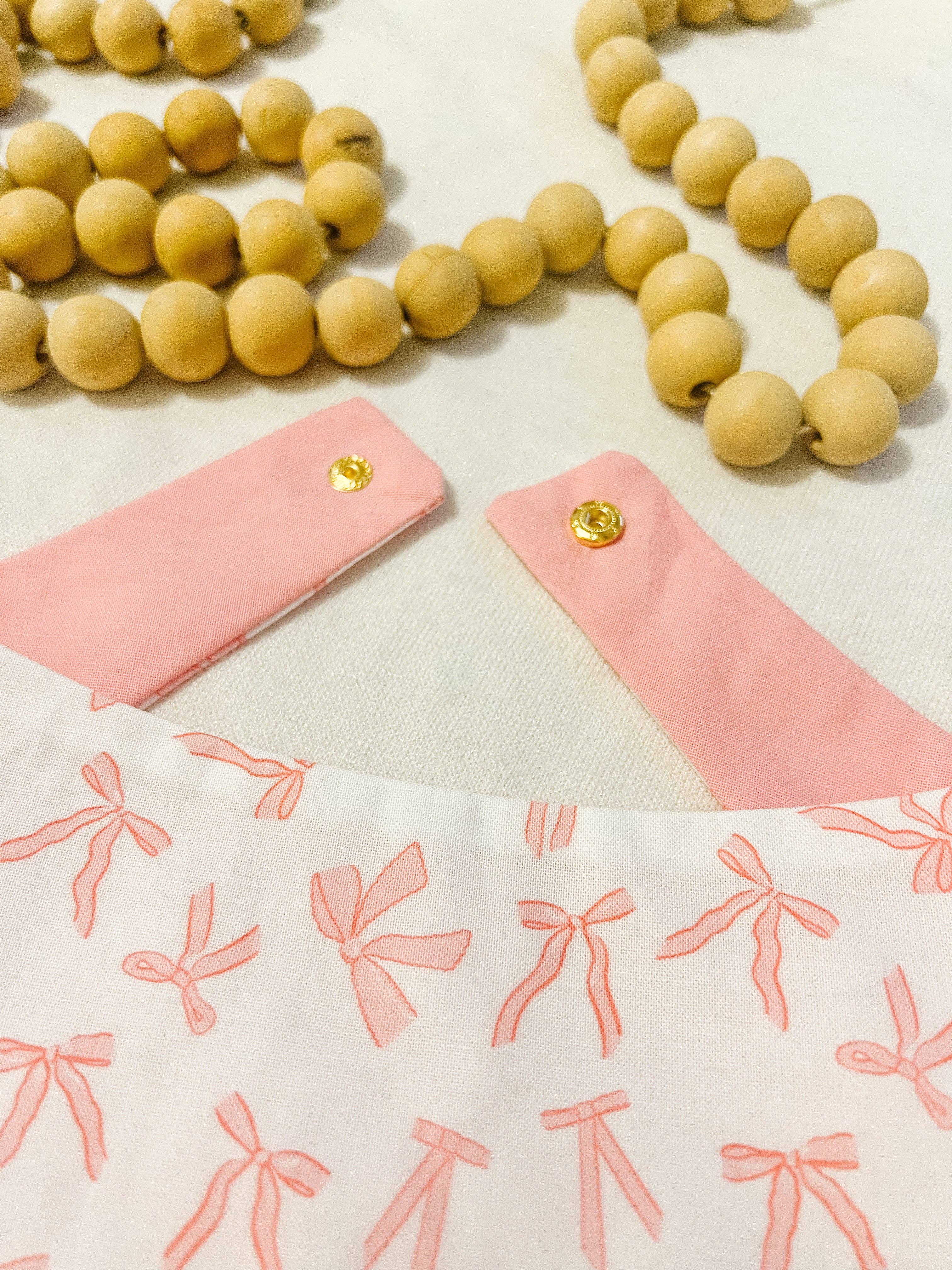 StellaLoo - Wholesale Pet Bandana - Dog - Coquette Bows Reversible Dog Bandana, Girly Ribbon Pet Scarf1