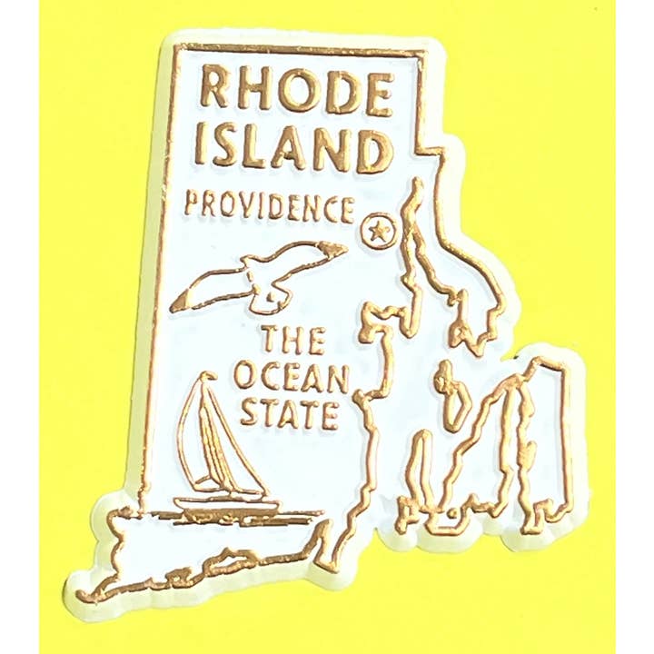 7 Star - Wholesale Magnet - Rhode Island - RI Small State Magnet