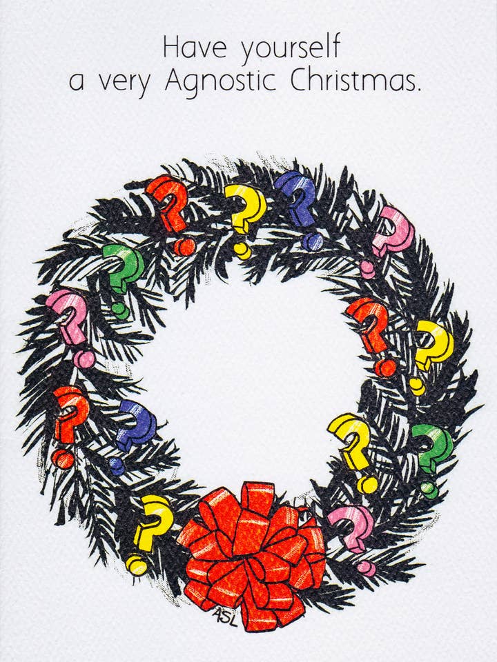 Have Yourself a Very Agnostic Christmas for wholesale by Junk Punch