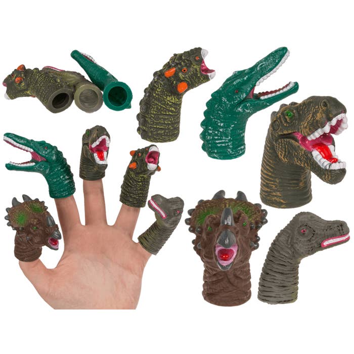 Out of the blue KG - Wholesale Finger Puppet - Kids & Baby - Finger puppet, Dinisaur, 6-8 cm,