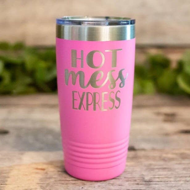 Hot Mess Express - Engraved Hot Mess Gift Mug for wholesale by 3C Etching