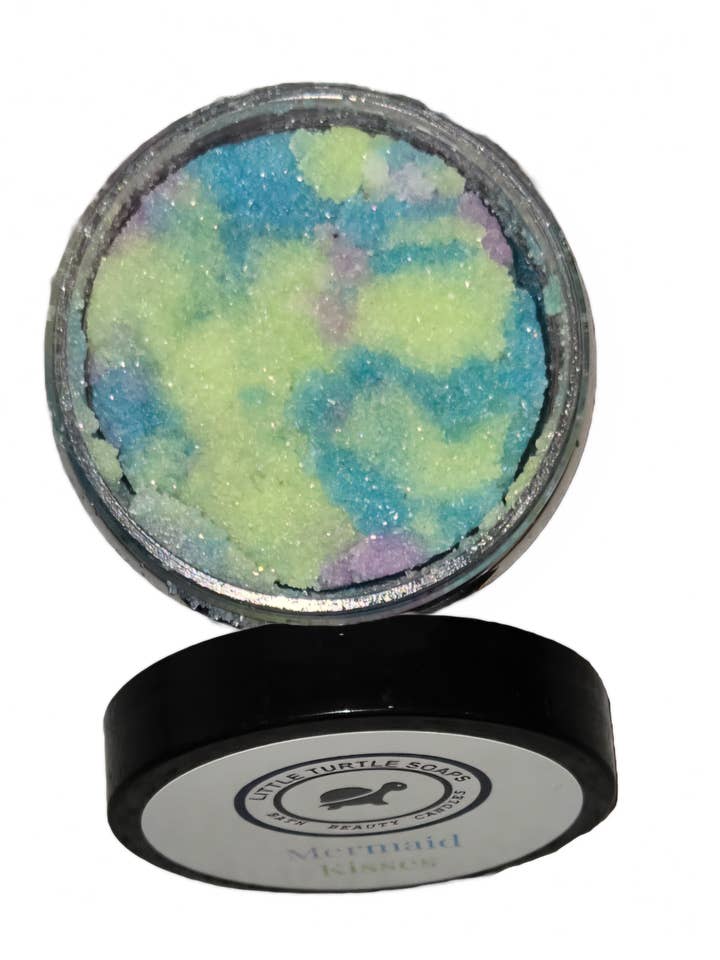 Mermaid Kisses Goats Mjölksockerskrubb för wholesale av Little Turtle Soaps