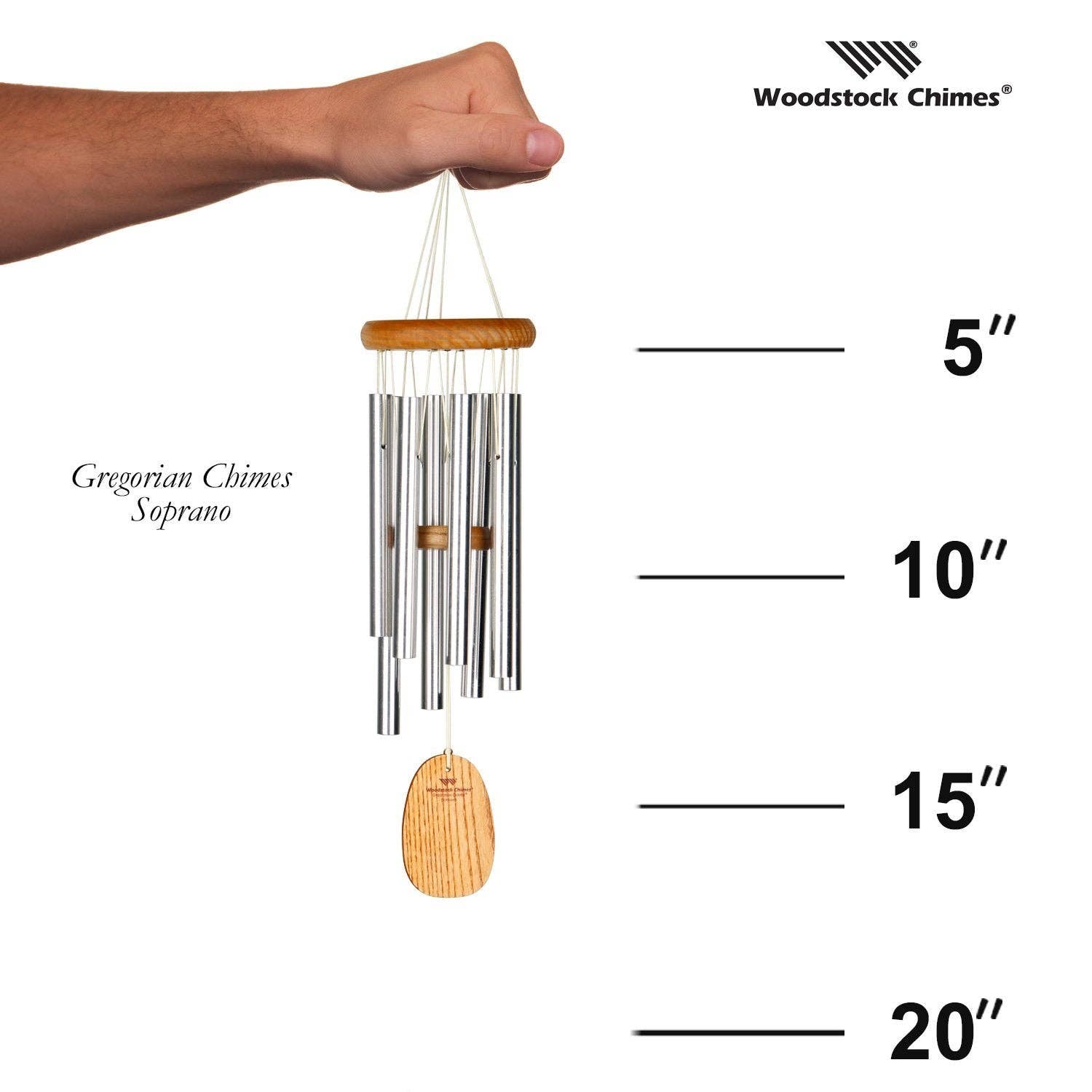 Woodstock Chimes - Wholesale Wind Chime - Gregorian Chimes® - Soprano3