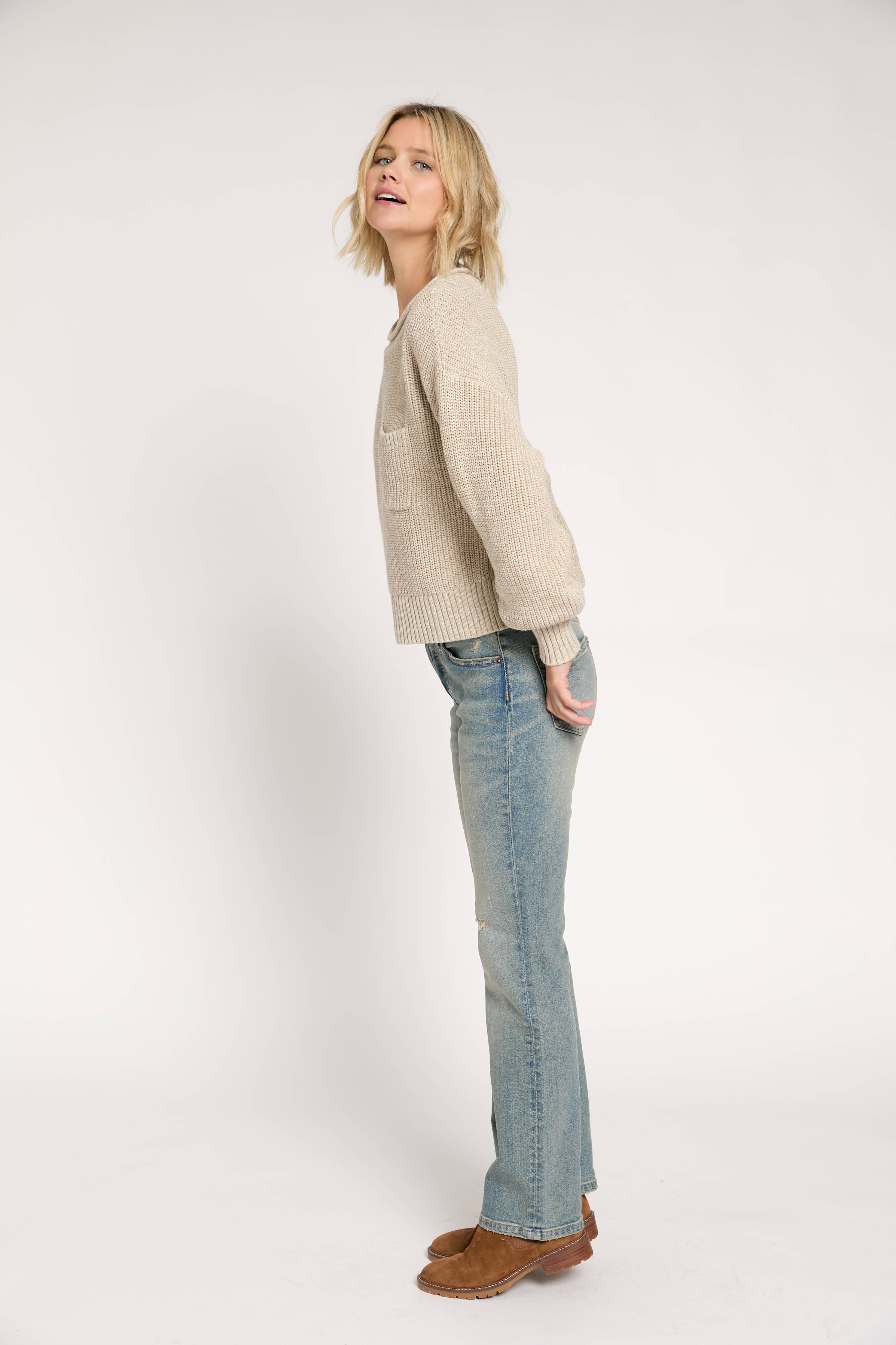 Oliver Logan - Wholesale Jeans - Women's - Stanley Mid Rise Bootcut Jean, 4-Year Vintage 2