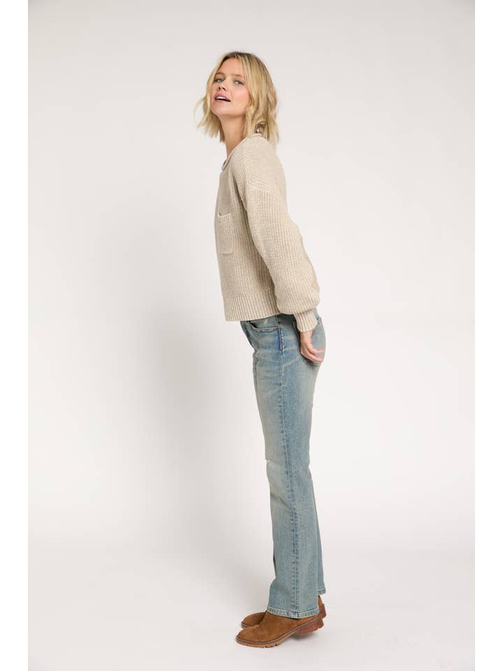 Oliver Logan - Wholesale Jeans - Women's - Stanley Mid Rise Bootcut Jean, 4-Year Vintage 2