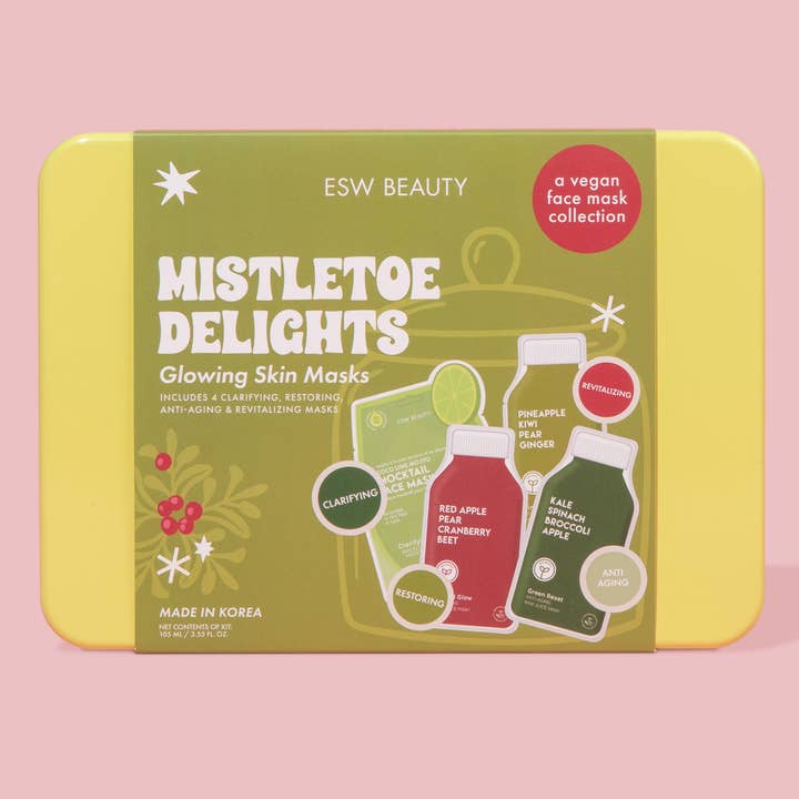 ESW Beauty - Wholesale Skincare face mask - Mistletoe Delights Skincare Treats Set1