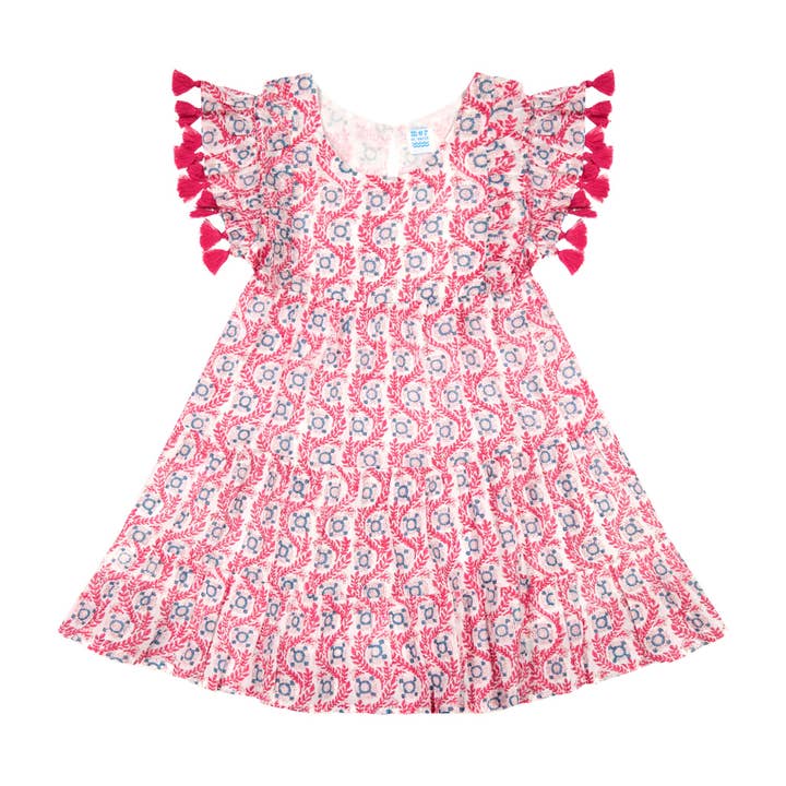 Vestito con Nappe Sophie Girls Jaipur Bloom per la vendita all'ingrosso da parte di Mer St. Barth