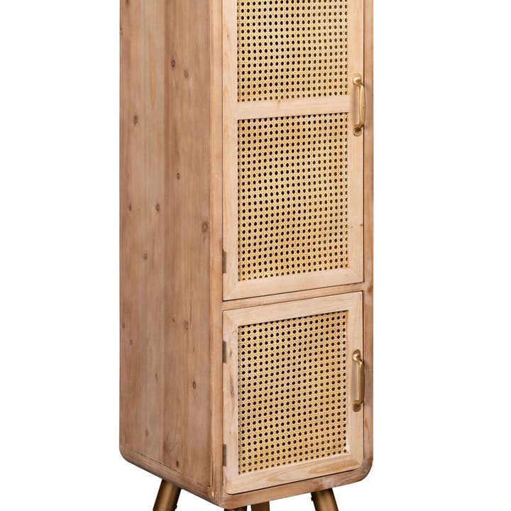 Statements by J - Wholesale Cabinet - Shia Tall Cane Accent Cabinet
