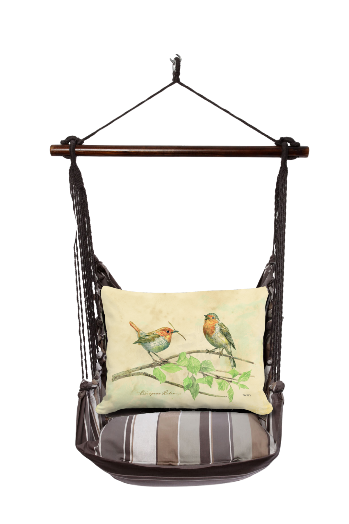 Magnolia Casual - Wholesale Swing Set - Hammock Swing 4-Piece Set indoor / outdoor - Slate Gray3